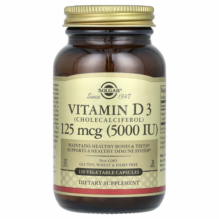 Solgar Vitamin D3 5000UI 120caps