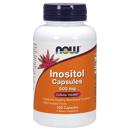 NOW Inositol 500мг 100 капсул
