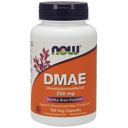 NOW DMAE 250mg 100 капсул