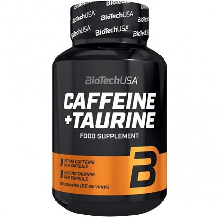BioTech USA Caffeine + Taurine 60 капсул