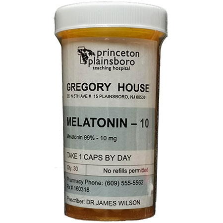 Princeton Plainsboro Melatonin 10мг 30 капсул