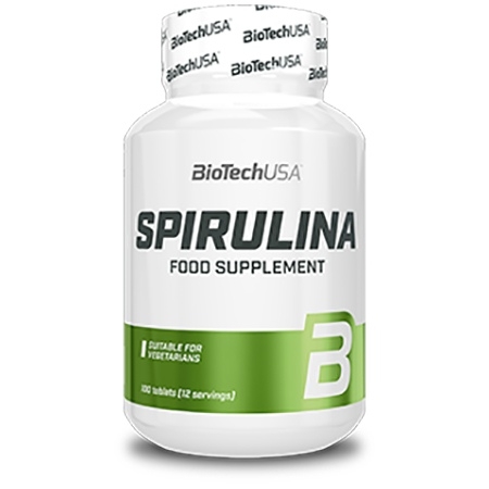 BioTech USA Spirulina 100 таблеток