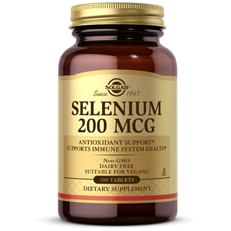Solgar Selenium 200мкг 100 таблеток