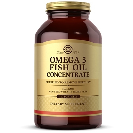 Solgar Fish Oil Concentrate 120 капсул