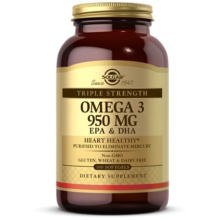 Solgar Omega 3 950мг 100 капсул