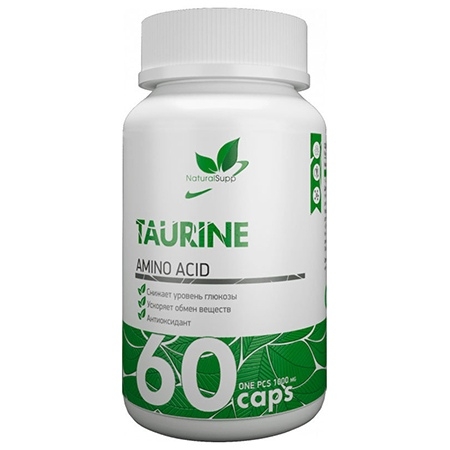 NaturalSupp Taurine 60 капсул