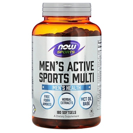 NOW Men's Active Sports Multi 180 капсул