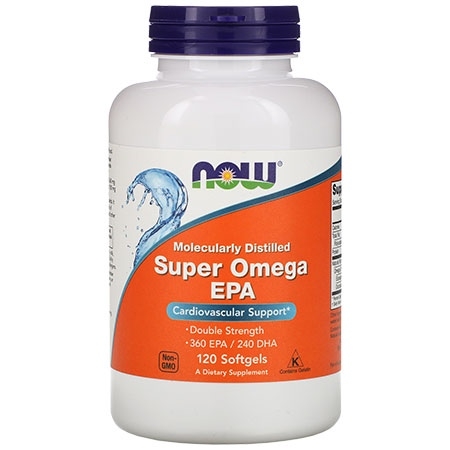 NOW Super Omega EPA 120 капсул