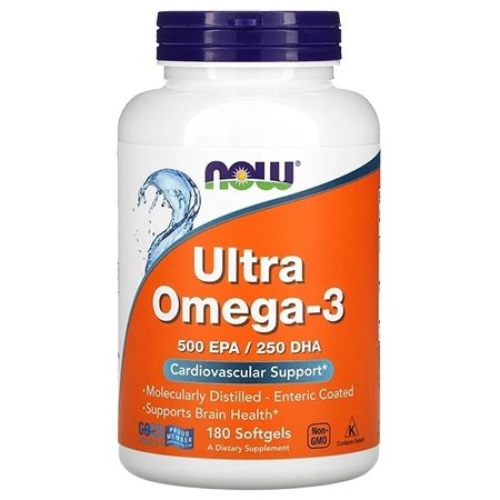 NOW Ultra Omega-3 180 капсул