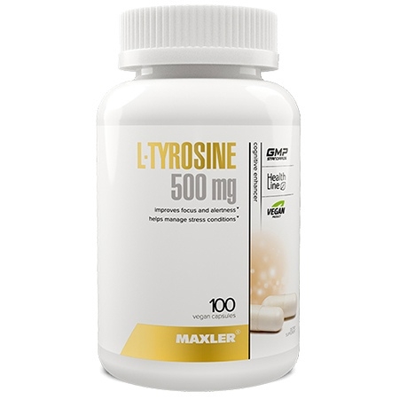 Maxler L-Tyrosine 500mg 100 капсул