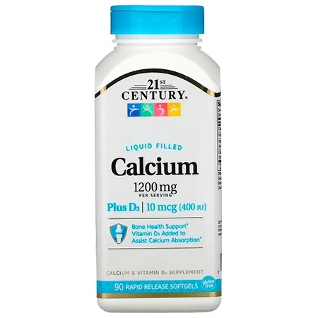 21st Century Calcium 1200mg 90 капсул