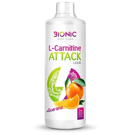 Bionic L-carnitine Attack+Guarana 1000мл