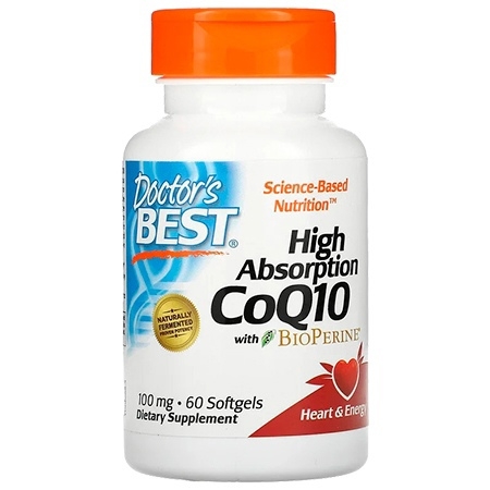 Doctor's Best CoQ10 100mg 60 капсул