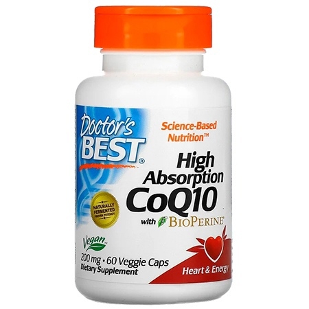 Doctor's Best CoQ10 200mg 60 капсул