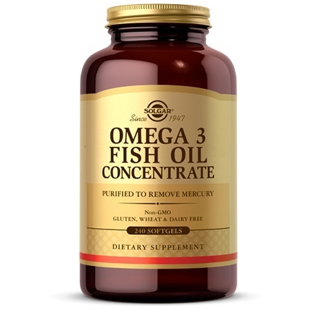 Solgar Fish Oil Concentrate 240 капсул