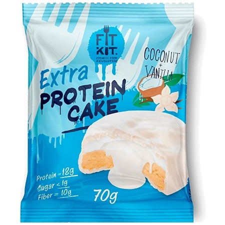 Fit Kit Protein White EXTRA Cake 70г