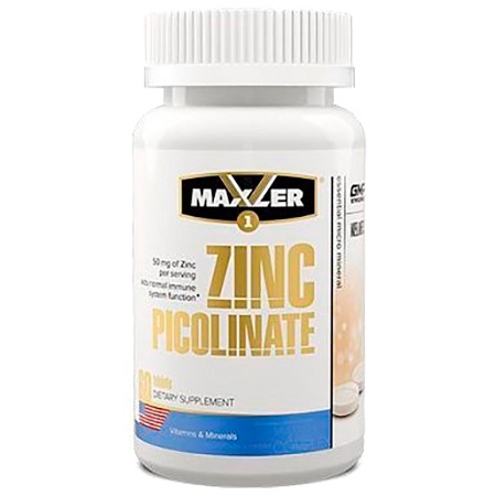 Maxler Zinc Picolinate 60 таблеток
