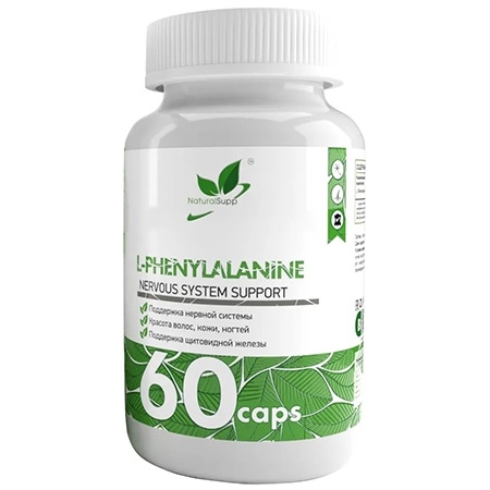 NaturalSupp L-Phenylalanine 60 капсул