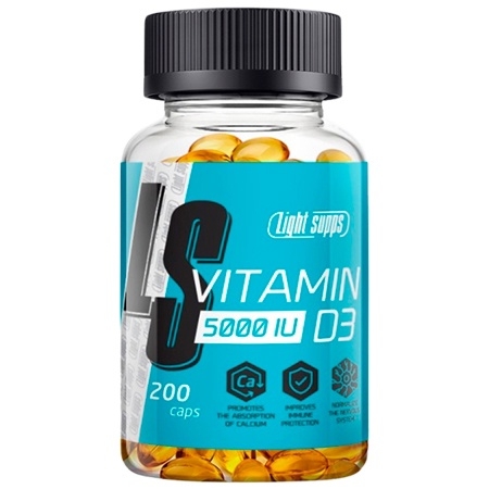 Light supps D3 5000 200 капсул