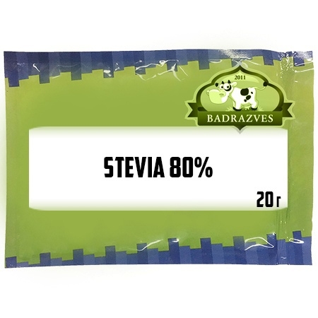 Badrazves Stevia 80% 20г