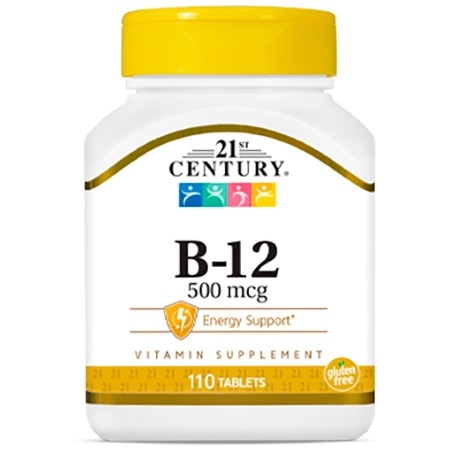 21st Century Vitamin B12 110 таблеток