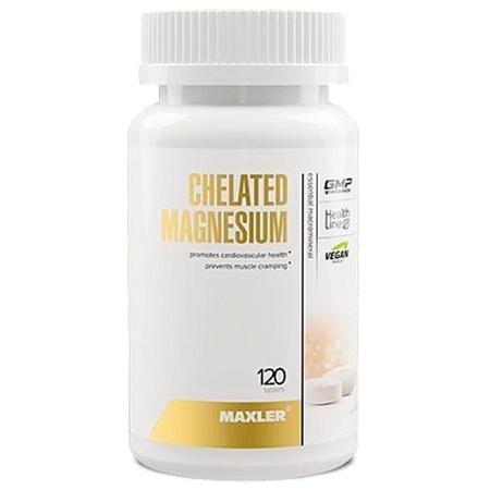 Maxler Chelated Magnesium 120 таблеток