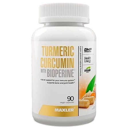 Maxler Turmeric Curcumin 90 капсул