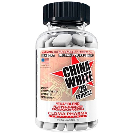 ClomaPharma China White 100 капсул