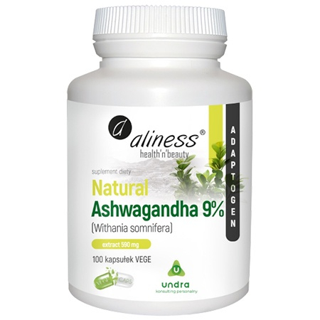 Aliness Ashwagandha 9% 100 капсул