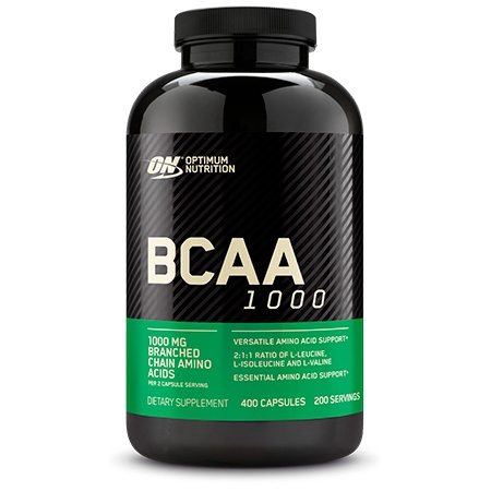 Optimum Nutrition Mega-Sized BCAA 400 капсул