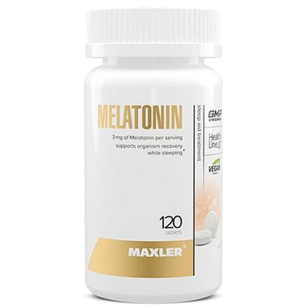 Maxler Melatonin 3mg 120 таблеток