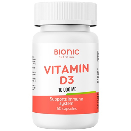 Bionic Vitamin D3 10000 IU 60 капсул