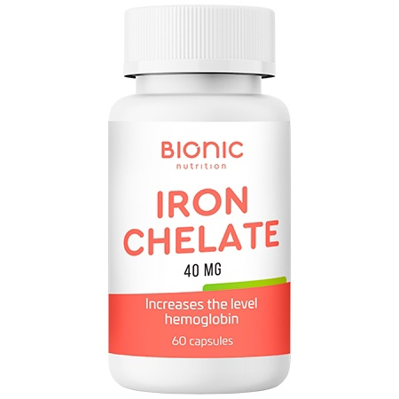 Bionic Iron Chelate 60 капсул