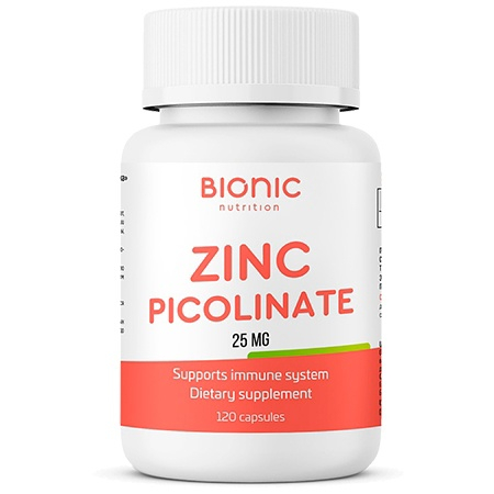 Bionic Zinc Picolinate 120 капсул