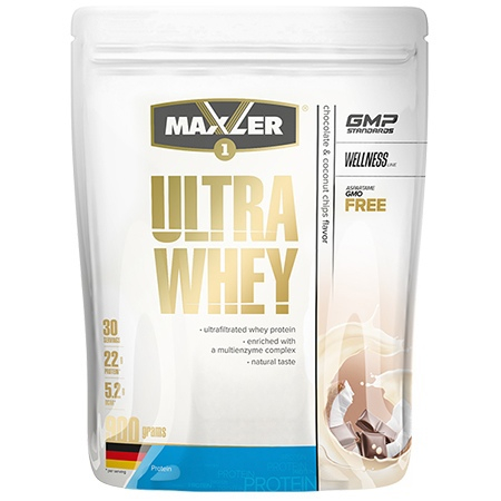 Maxler Ultra Whey 900г