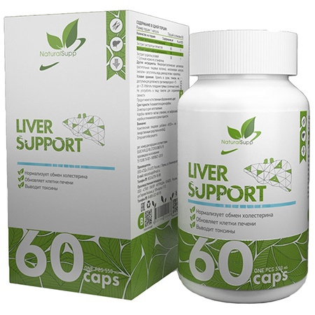 NaturalSupp Liver Support 60 капсул