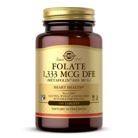 Solgar Folate 800mcg 250tabs