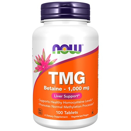 NOW TMG Betaine 1000mg 100 таблеток