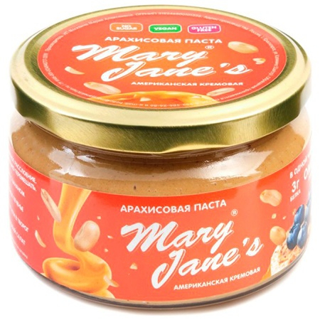Mary Jane's Kitchen Арахисовая паста 200г