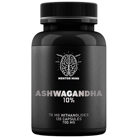 Mentor Mind MM Ashwagandha 10% 700мг 120 капсул