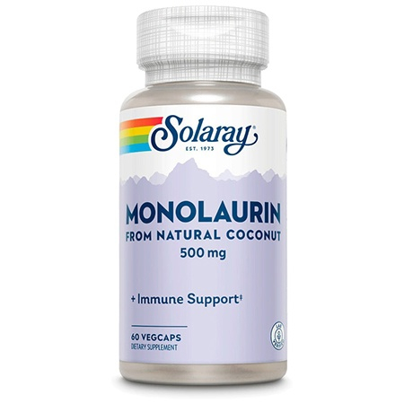 Solaray Monolaurin 500mg 60 капсул