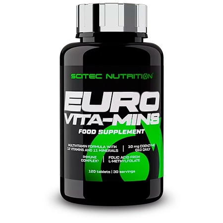 Scitec Euro Vita-Mins 120 таблеток