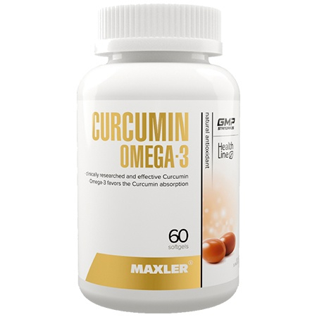 Maxler Curcumin Omega3 60 капсул