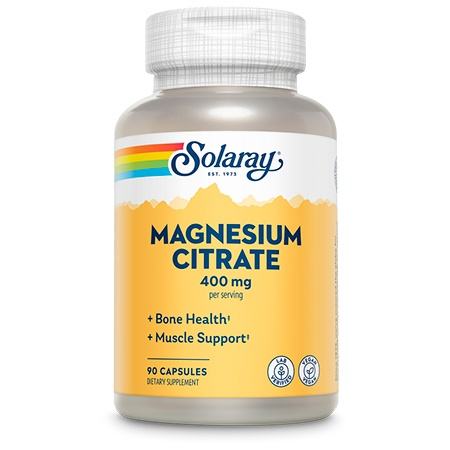 Solaray Magnesium Citrate 400mg 90 капсул