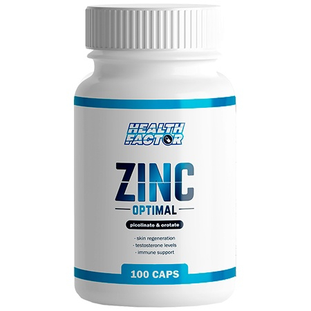 Health Factor Optimal Zinc 100 капсул
