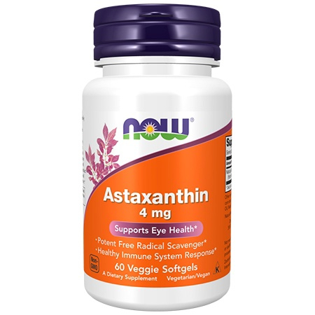 NOW Astaxanthin 4mg 60 капсул