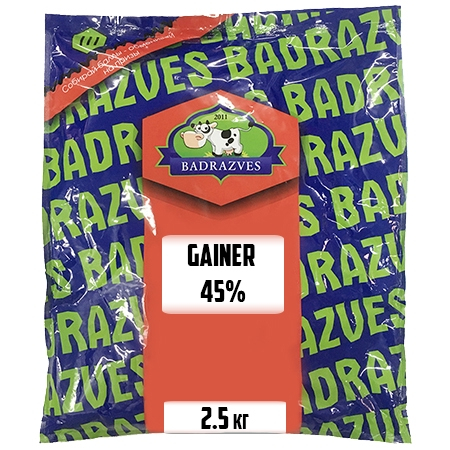 Badrazves Gainer 45% 2.5кг