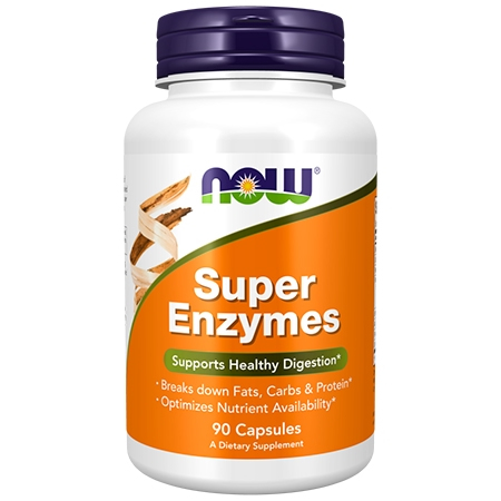 NOW Super Enzyme 90 капсул