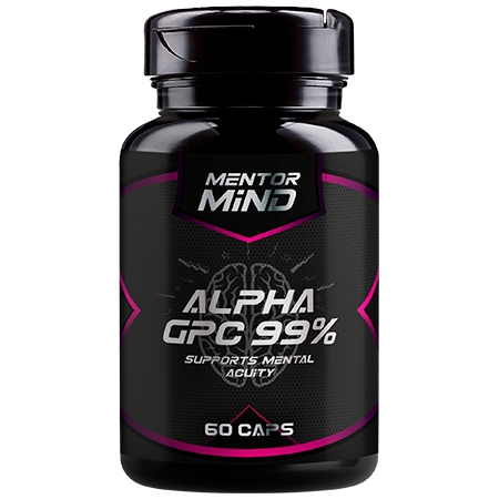 Mentor Mind Alpha GPC 400mg 60 капсул