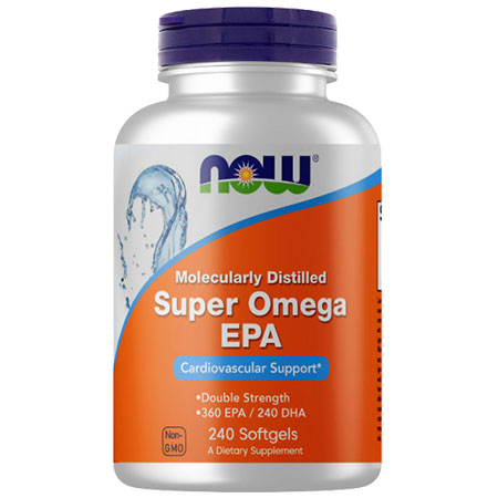 NOW Super Omega EPA 240 капсул